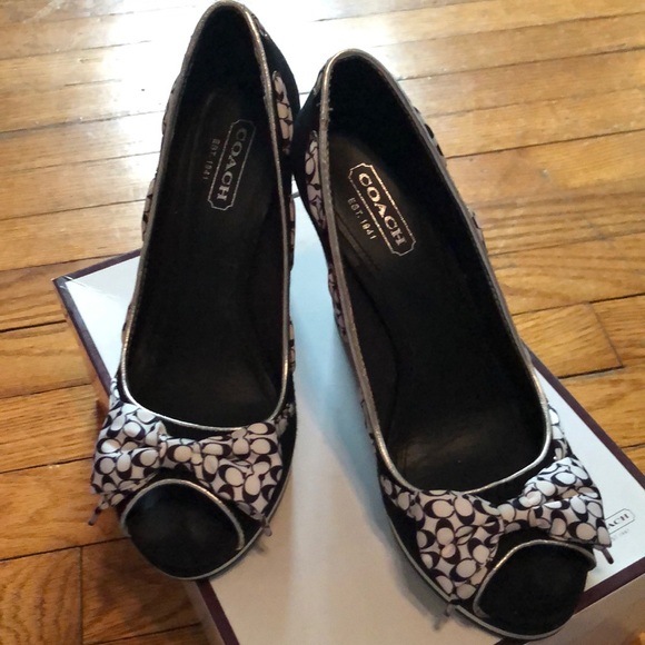 Coach wedges - Picture 1 of 4